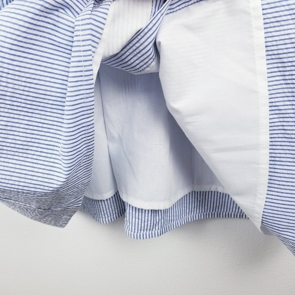 J. Crew Seersucker Button Front Dress L6977 size 14 NWT - Picture 6 of 10